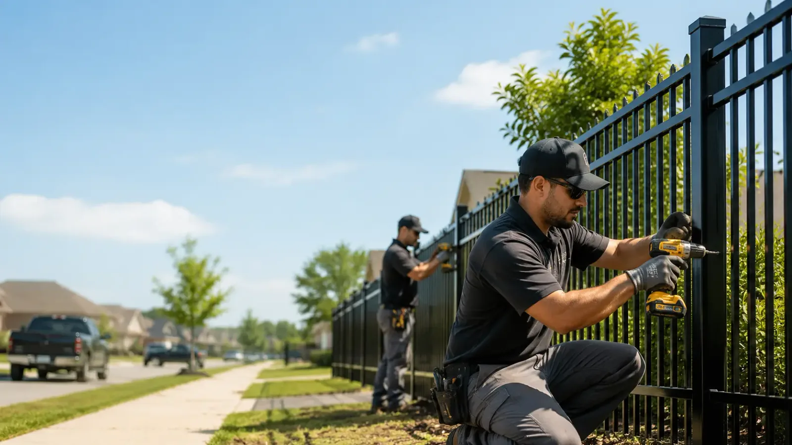 Metal Fence Installation in Apollo Beach, FL